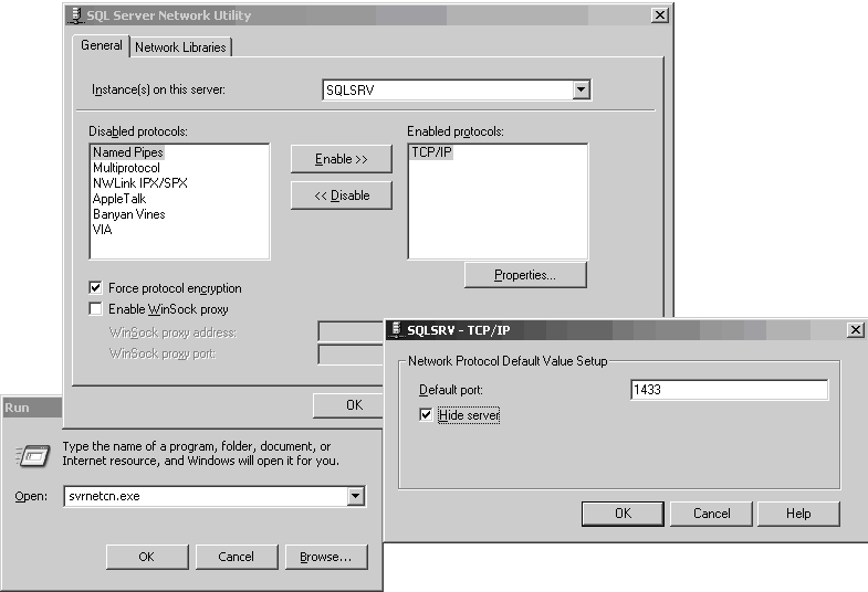 Скрытие сервера Скрытие сервера
